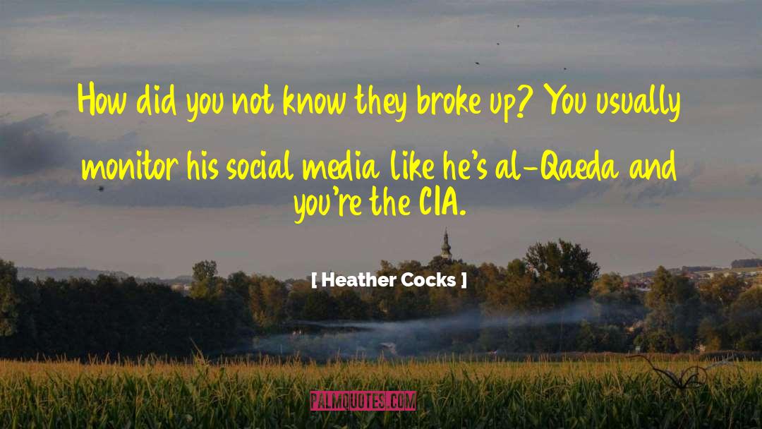 Heather Cocks Quotes: How did you not know