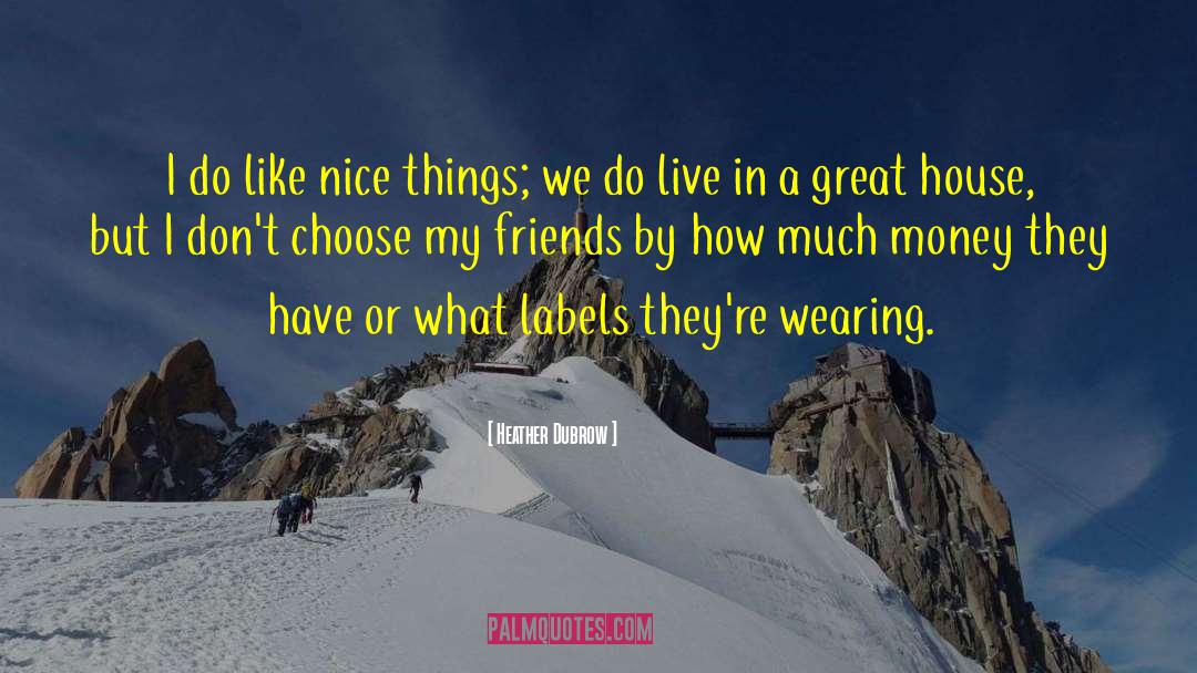 Heather Dubrow Quotes: I do like nice things;