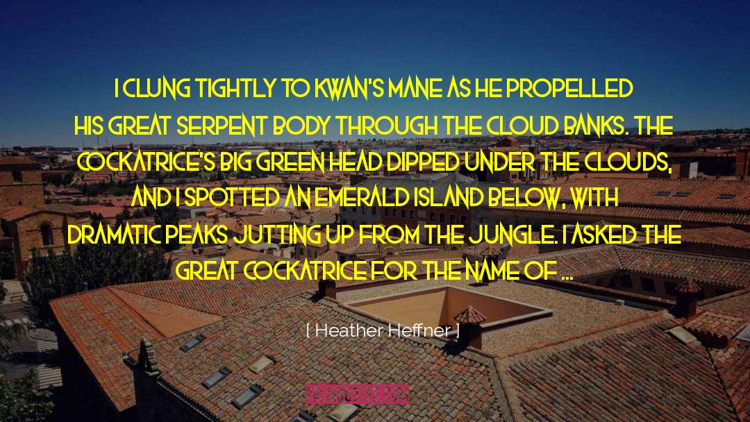 Heather Heffner Quotes: I clung tightly to Kwan's