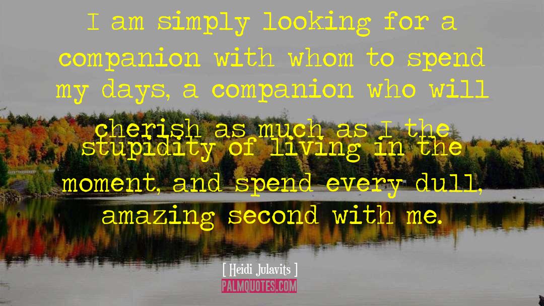 Heidi Julavits Quotes: I am simply looking for