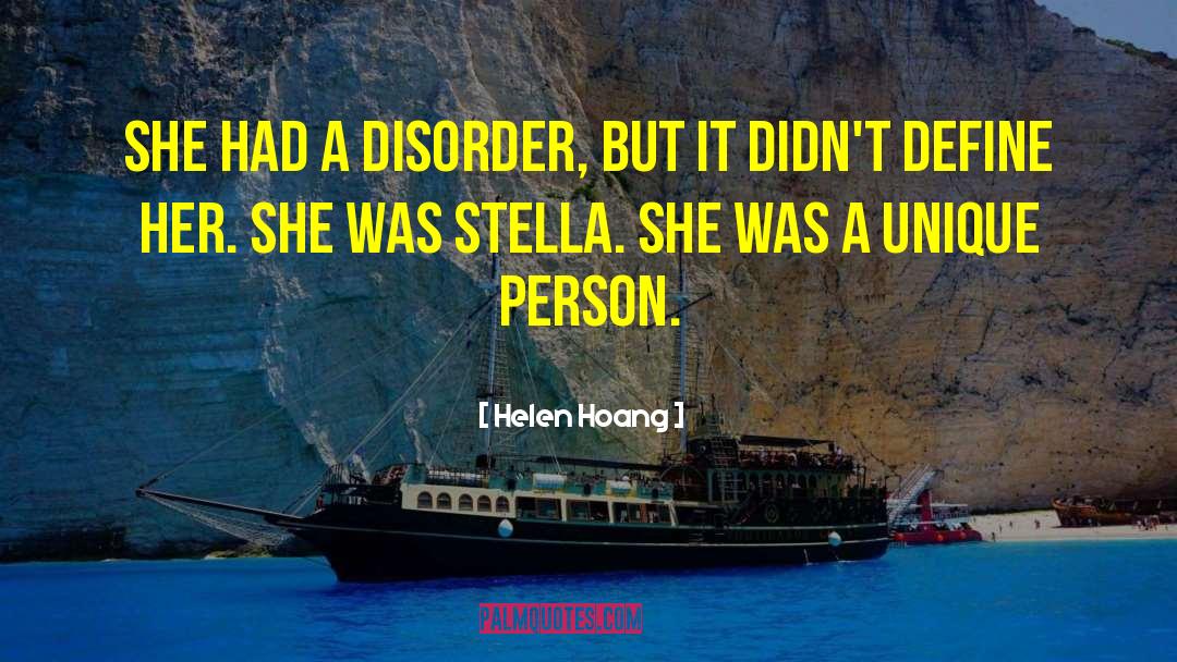 Helen Hoang Quotes: She had a disorder, but