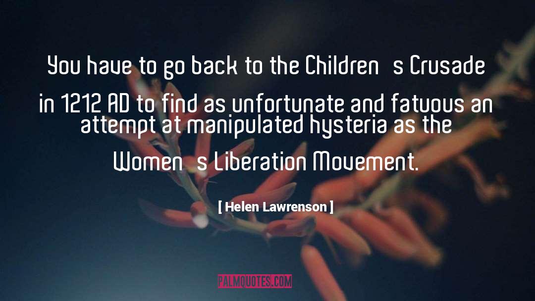 Helen Lawrenson Quotes: You have to go back