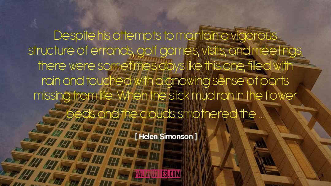 Helen Simonson Quotes: Despite his attempts to maintain