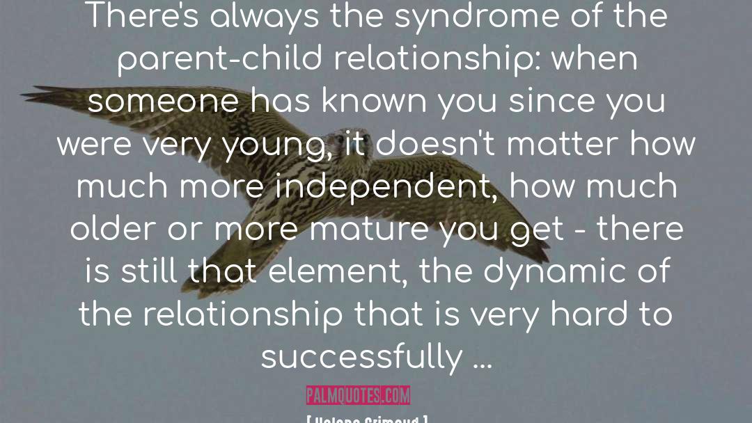 Helene Grimaud Quotes: There's always the syndrome of