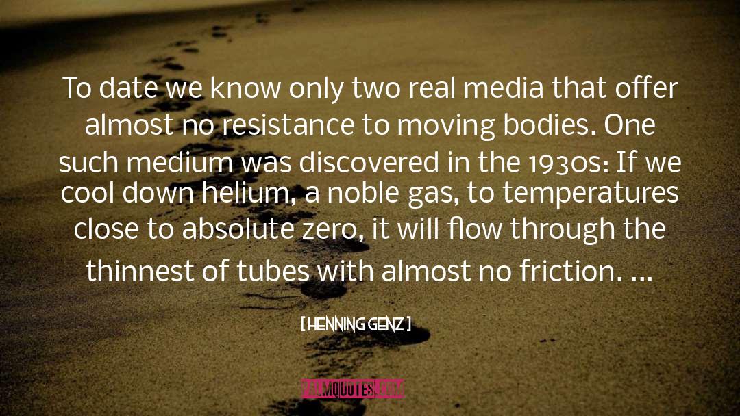 Henning Genz Quotes: To date we know only