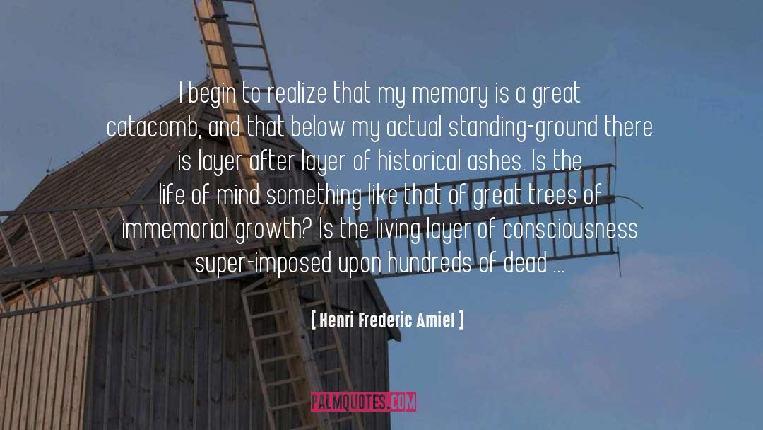 Henri Frederic Amiel Quotes: I begin to realize that