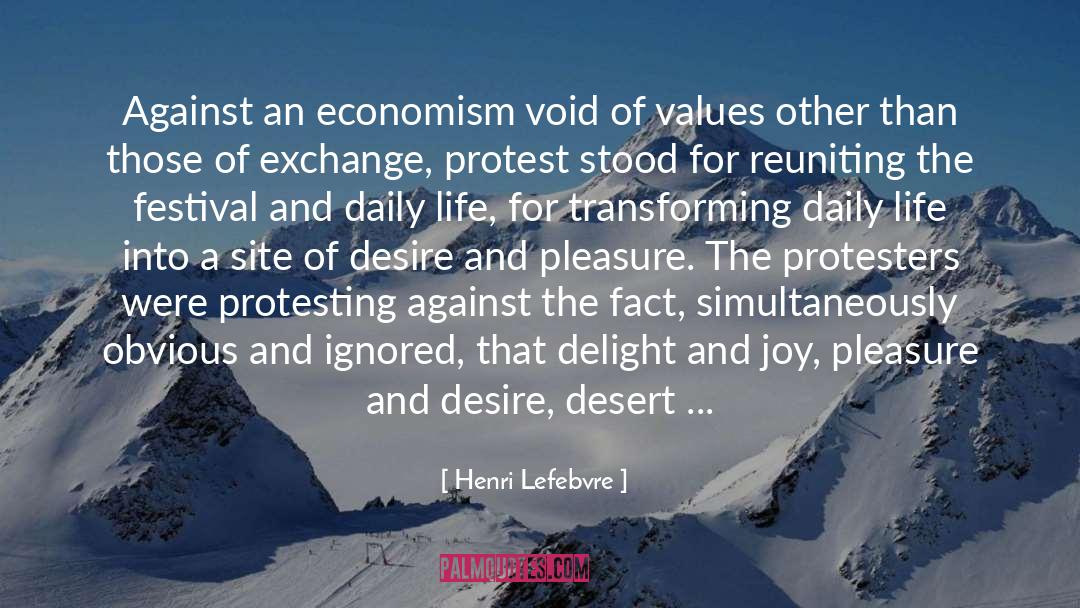 Henri Lefebvre Quotes: Against an economism void of