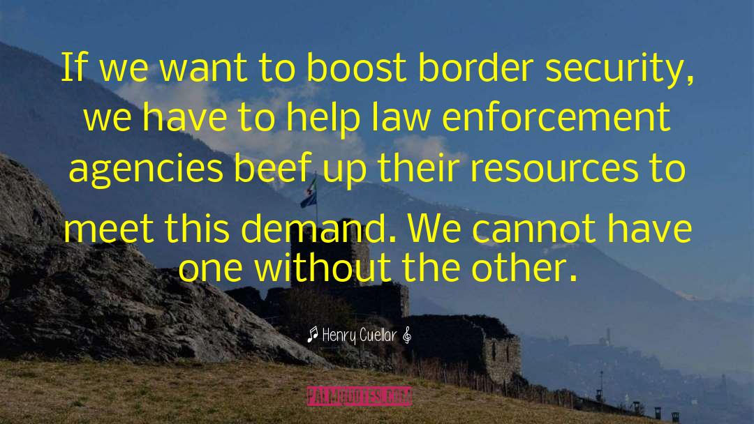 Henry Cuellar Quotes: If we want to boost