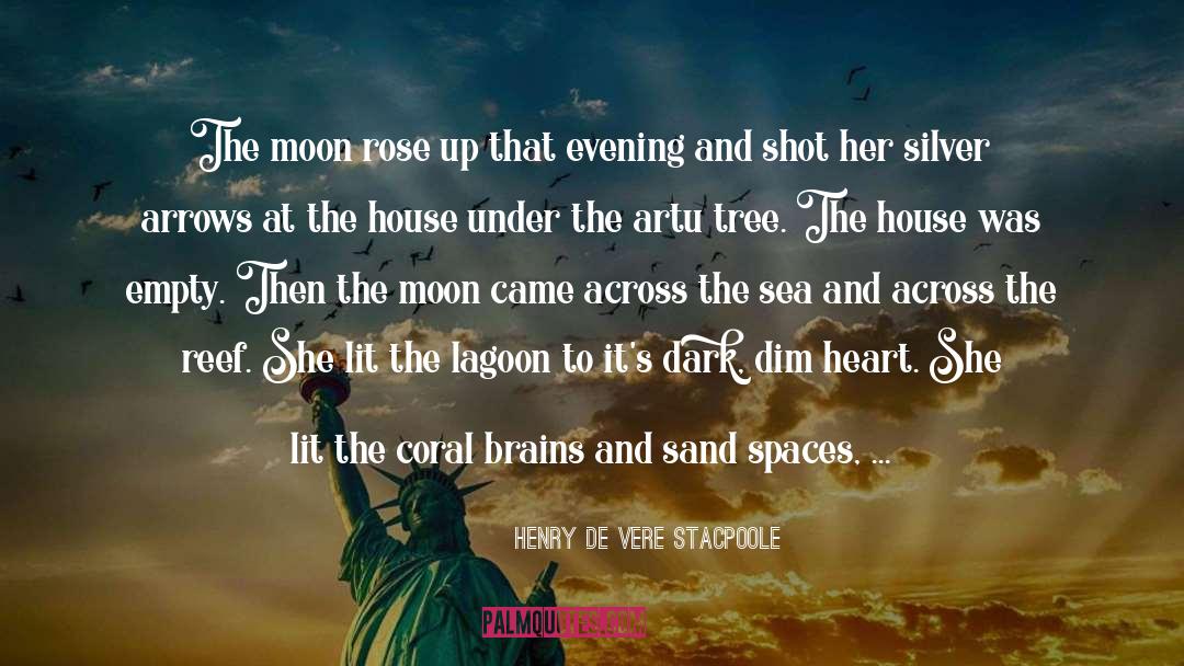 Henry De Vere Stacpoole Quotes: The moon rose up that