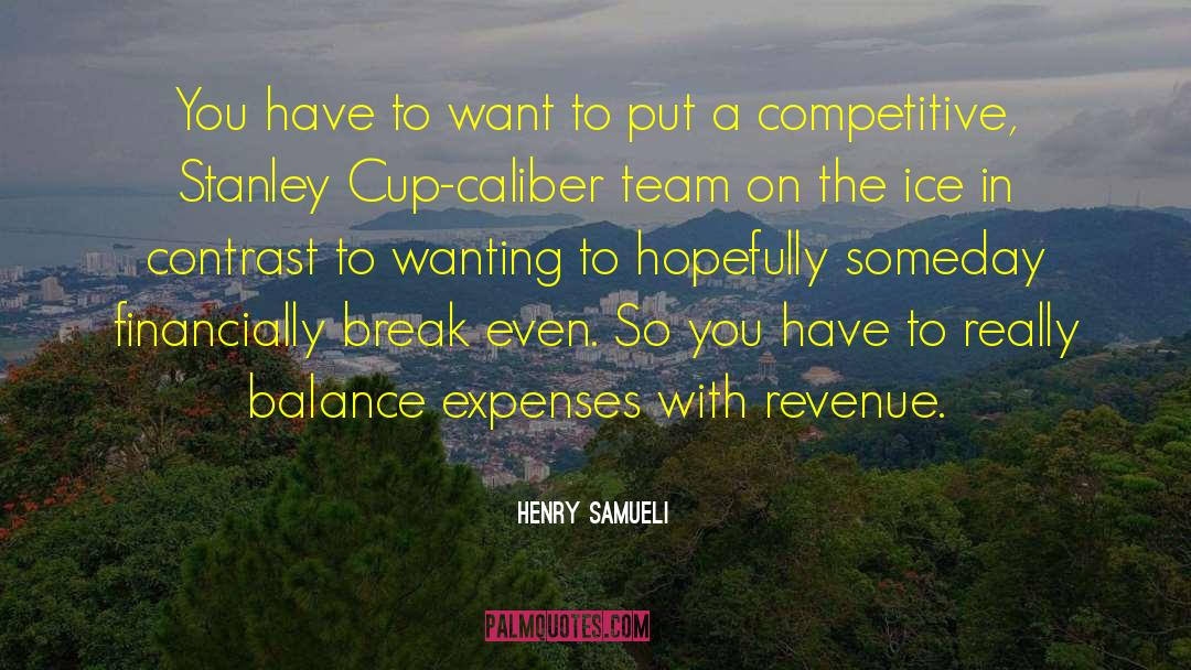 Henry Samueli Quotes: You have to want to