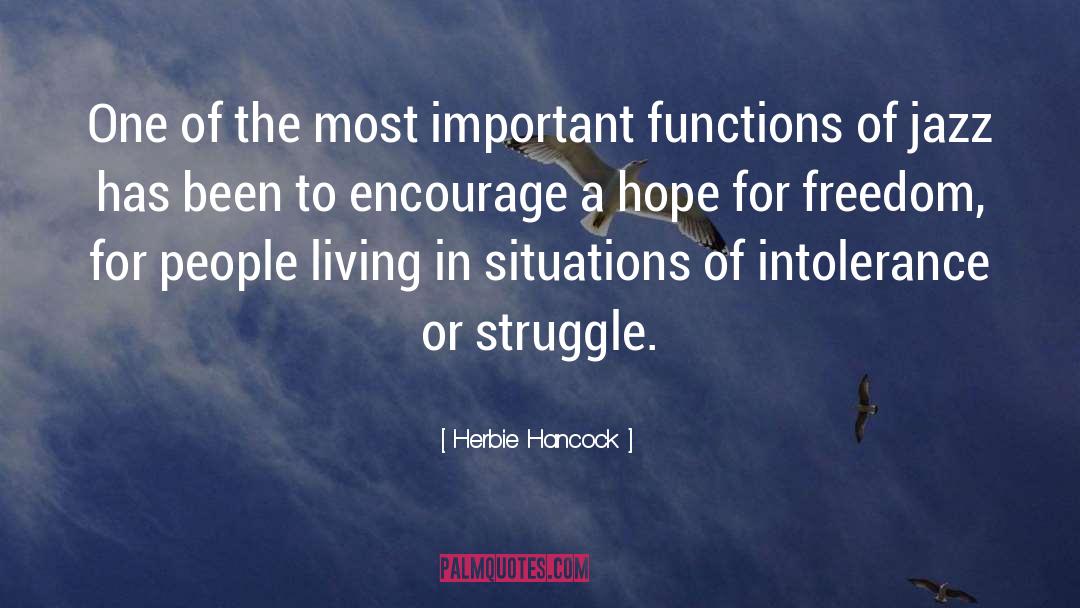 Herbie Hancock Quotes: One of the most important
