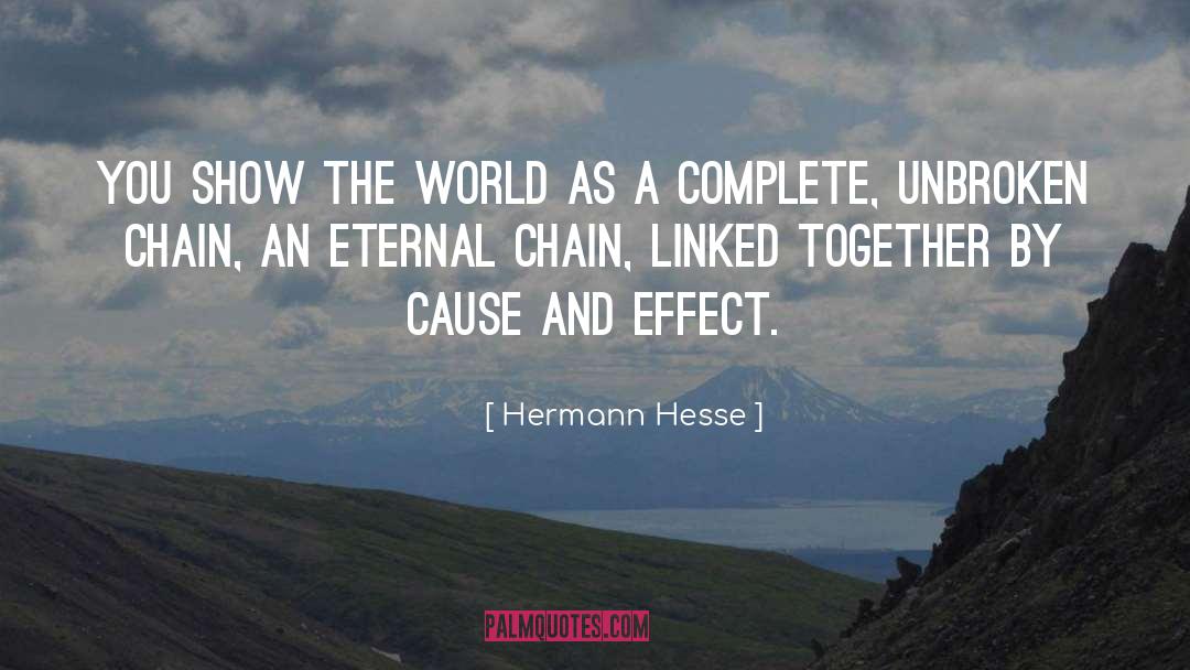 Hermann Hesse Quotes: You show the world as