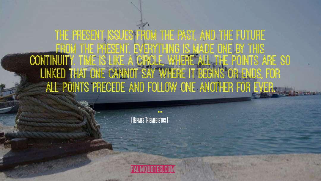 Hermes Trismegistus Quotes: The present issues from the