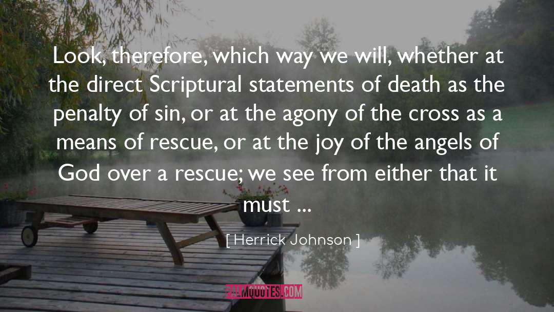 Herrick Johnson Quotes: Look, therefore, which way we