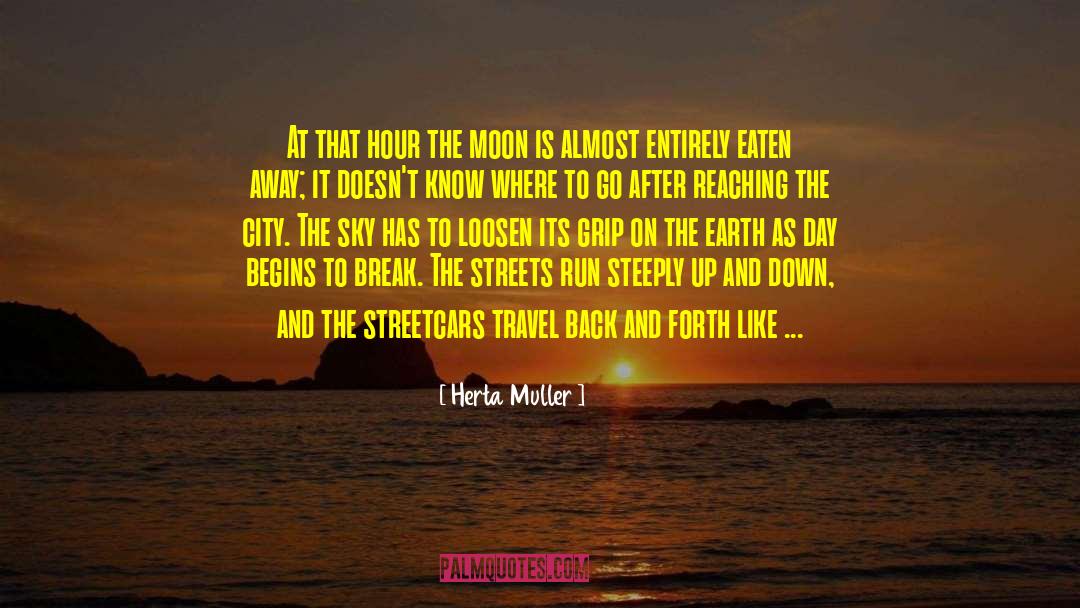 Herta Muller Quotes: At that hour the moon