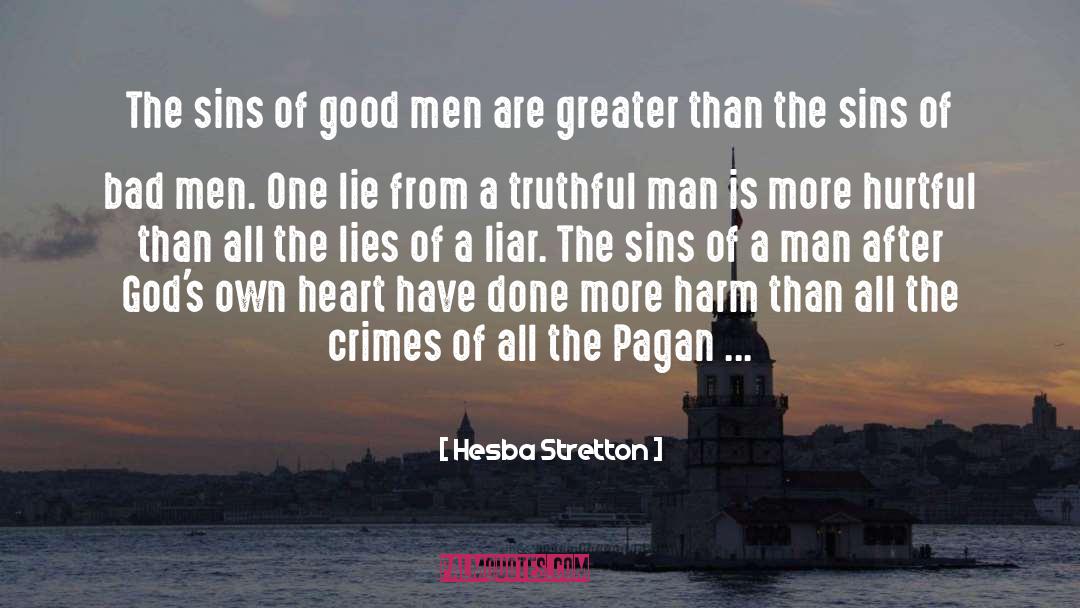 Hesba Stretton Quotes: The sins of good men