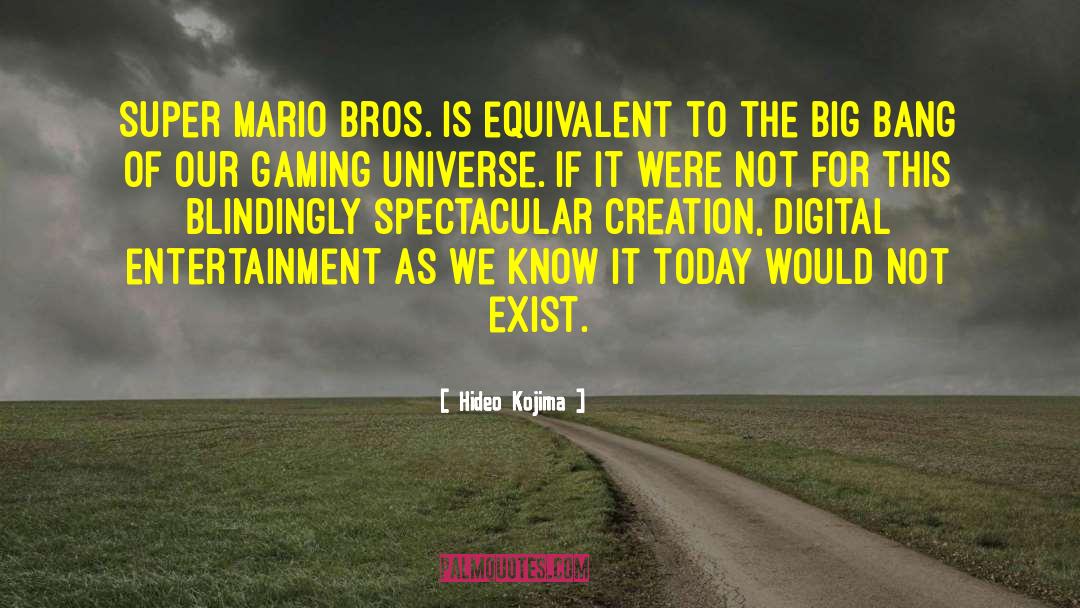 Hideo Kojima Quotes: Super Mario Bros. is equivalent