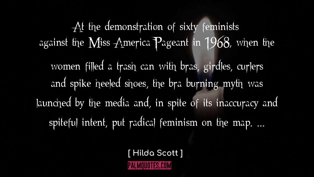 Hilda Scott Quotes: At the demonstration of sixty