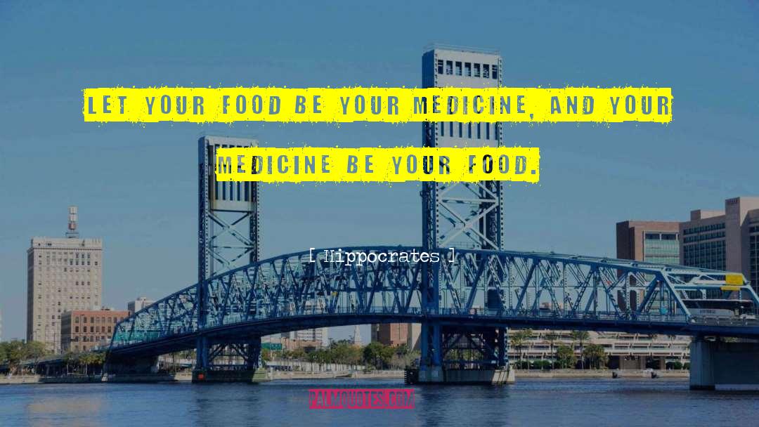 Hippocrates Quotes: Let your food be your