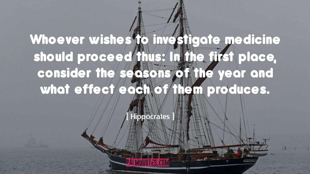 Hippocrates Quotes: Whoever wishes to investigate medicine