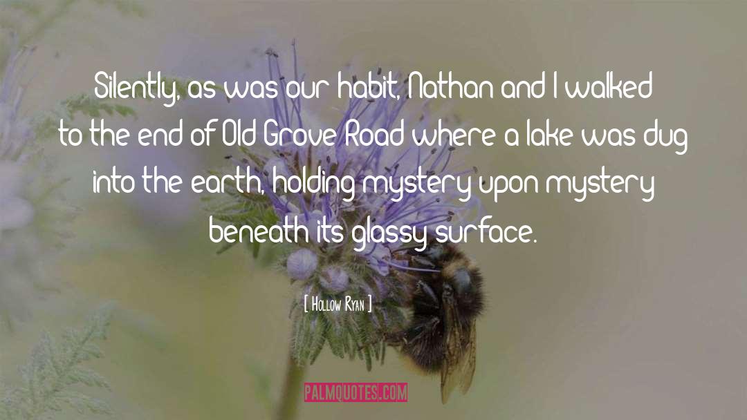 Hollow Ryan Quotes: Silently, as was our habit,