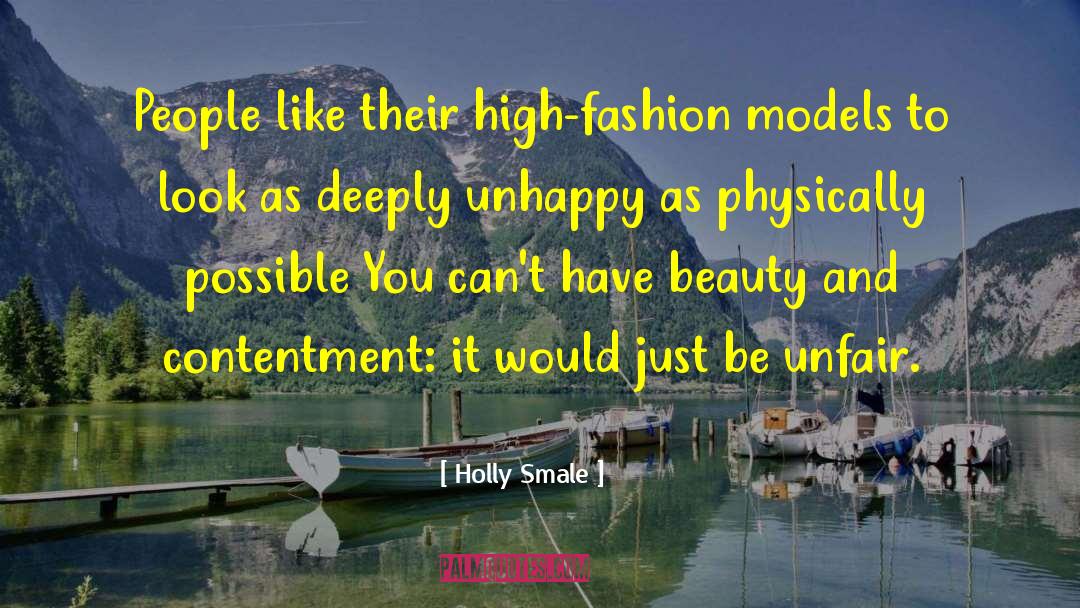 Holly Smale Quotes: People like their high-fashion models