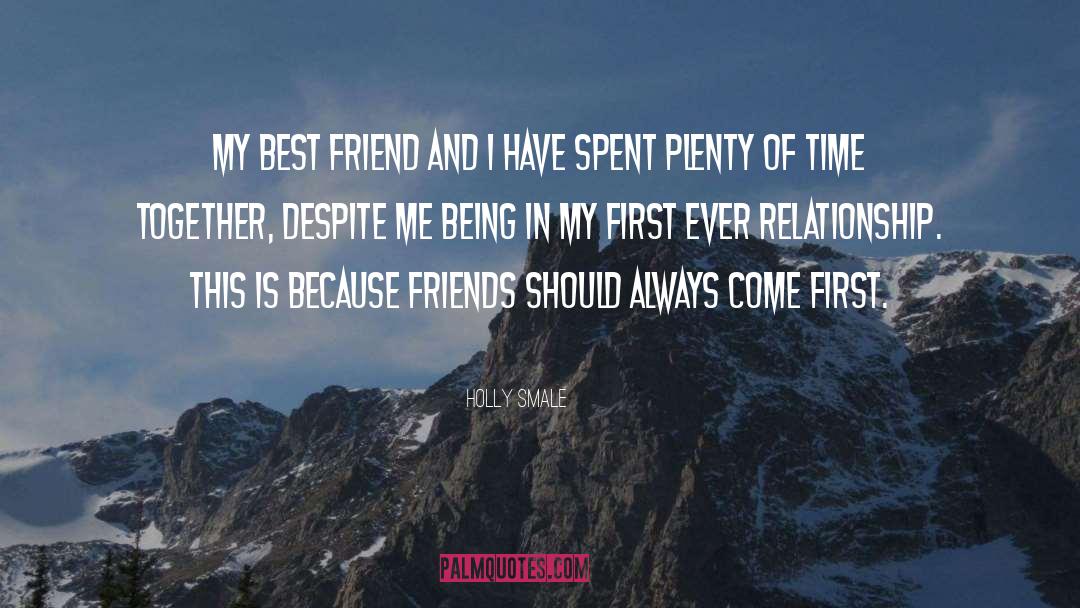 Holly Smale Quotes: My Best Friend and I