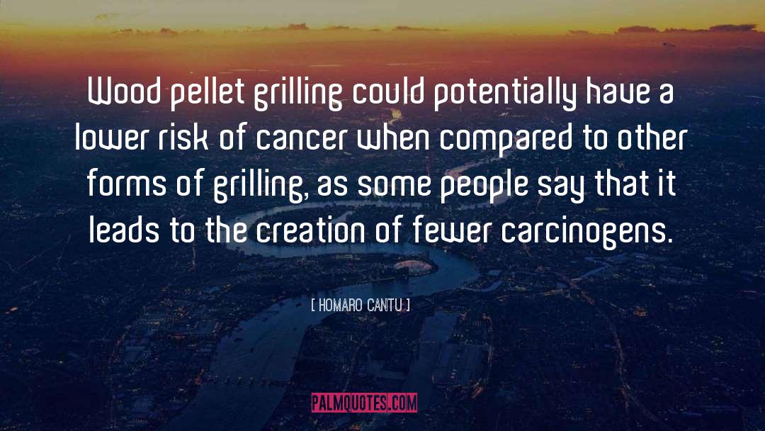 Homaro Cantu Quotes: Wood pellet grilling could potentially