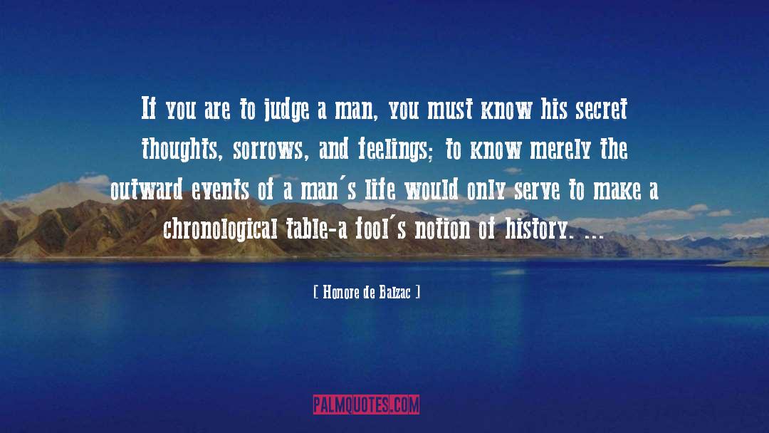 Honore De Balzac Quotes: If you are to judge
