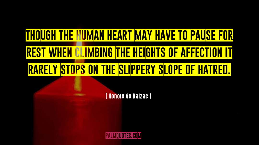 Honore De Balzac Quotes: Though the human heart may