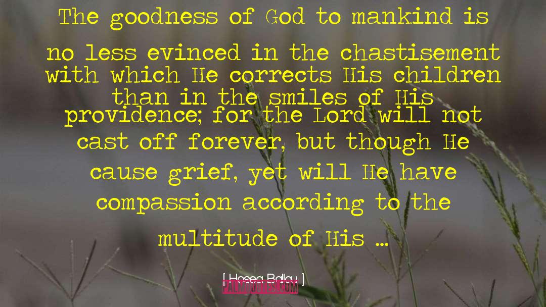 Hosea Ballou Quotes: The goodness of God to