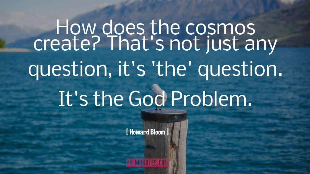 Howard Bloom Quotes: How does the cosmos create?