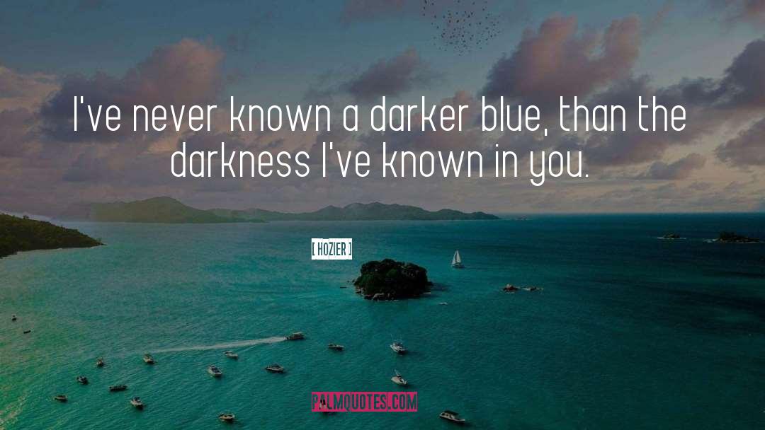 Hozier Quotes: I've never known a darker