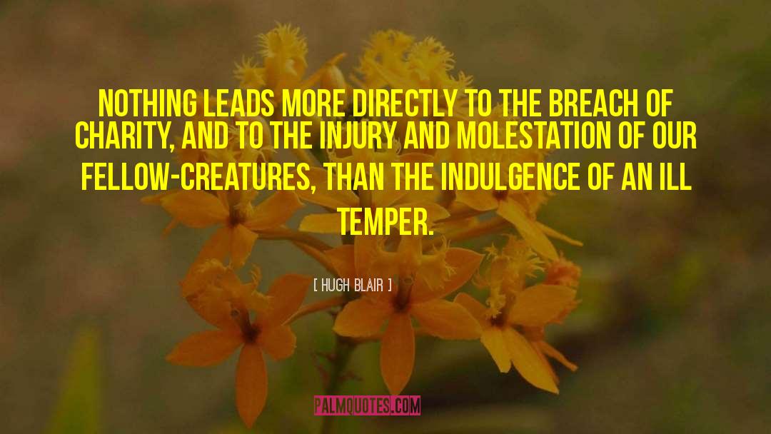 Hugh Blair Quotes: Nothing leads more directly to