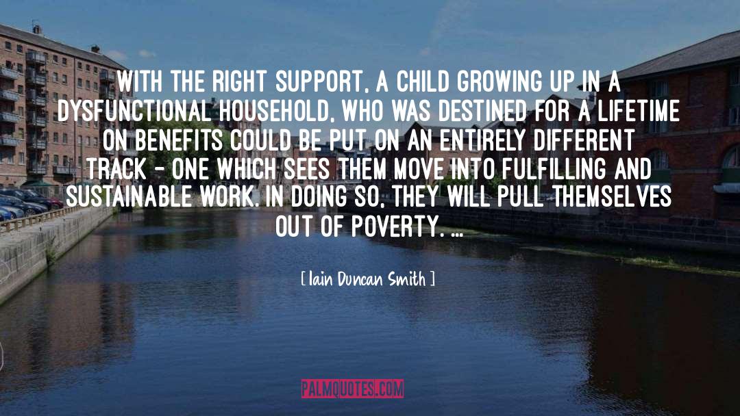 Iain Duncan Smith Quotes: With the right support, a