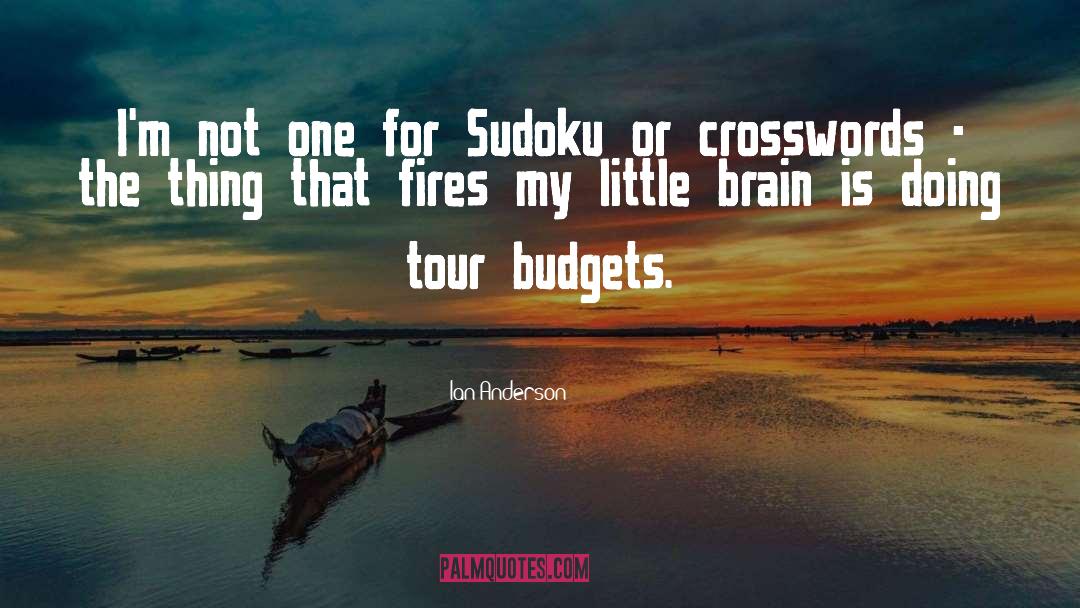 Ian Anderson Quotes: I'm not one for Sudoku