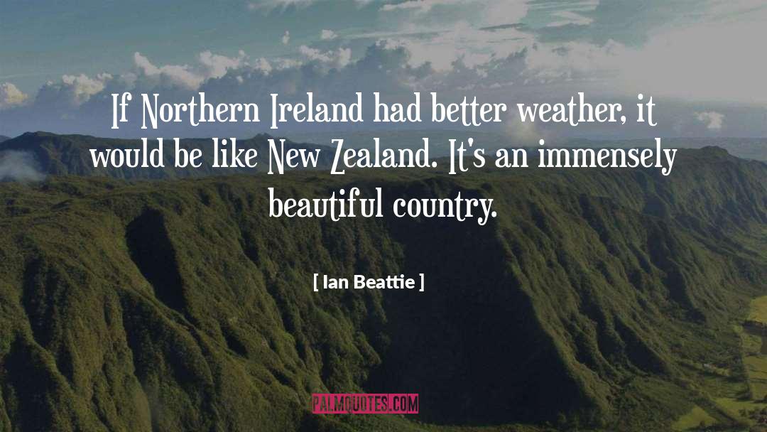 Ian Beattie Quotes: If Northern Ireland had better