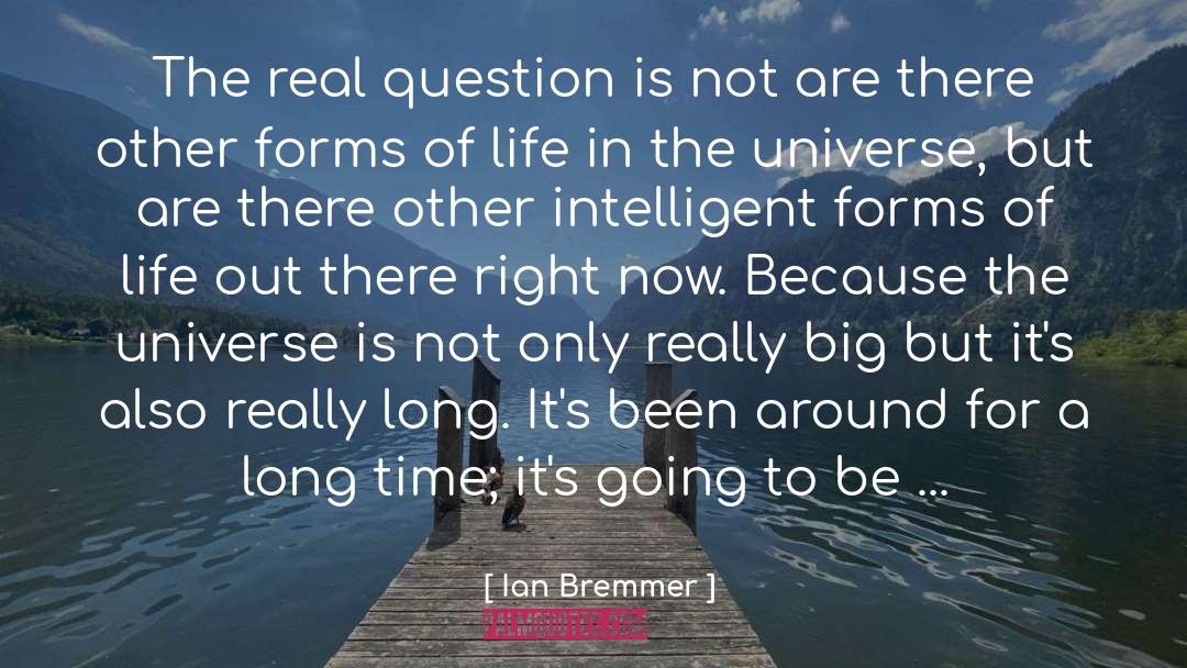 Ian Bremmer Quotes: The real question is not