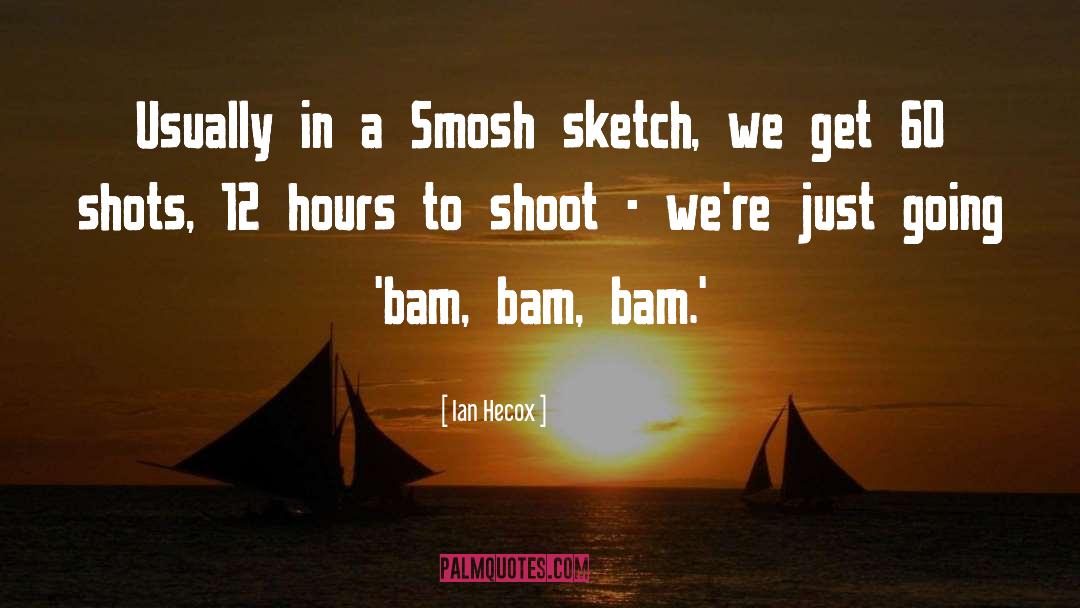 Ian Hecox Quotes: Usually in a Smosh sketch,