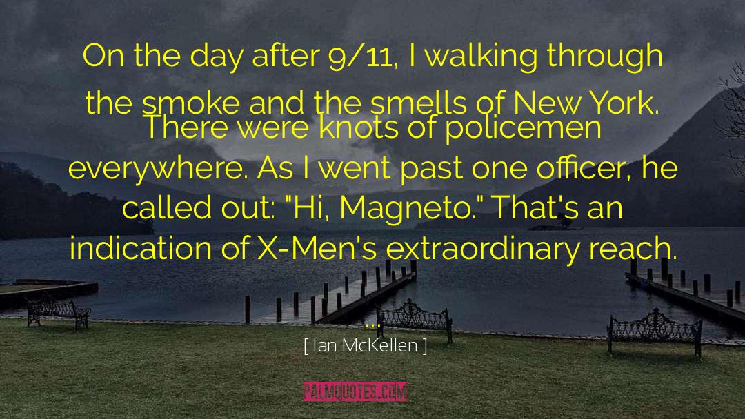 Ian McKellen Quotes: On the day after 9/11,