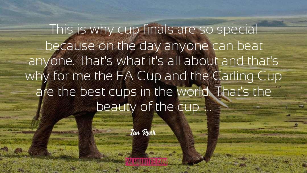 Ian Rush Quotes: This is why cup finals
