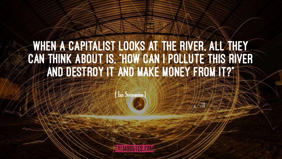 Ian Svenonius Quotes: When a capitalist looks at