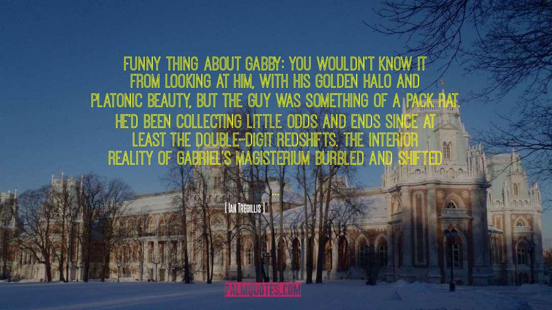 Ian Tregillis Quotes: Funny thing about Gabby: you