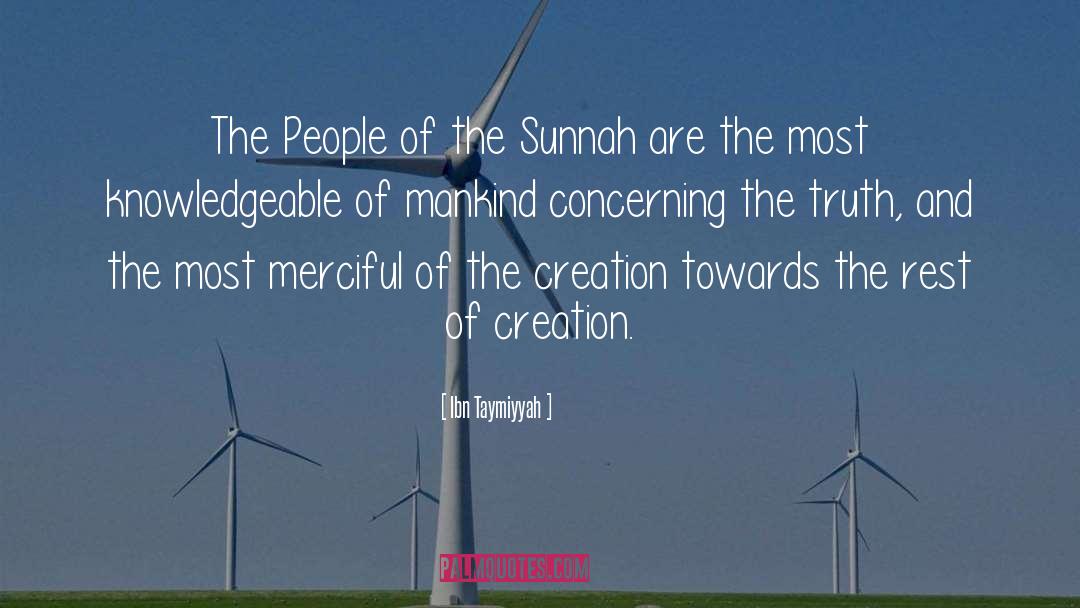 Ibn Taymiyyah Quotes: The People of the Sunnah