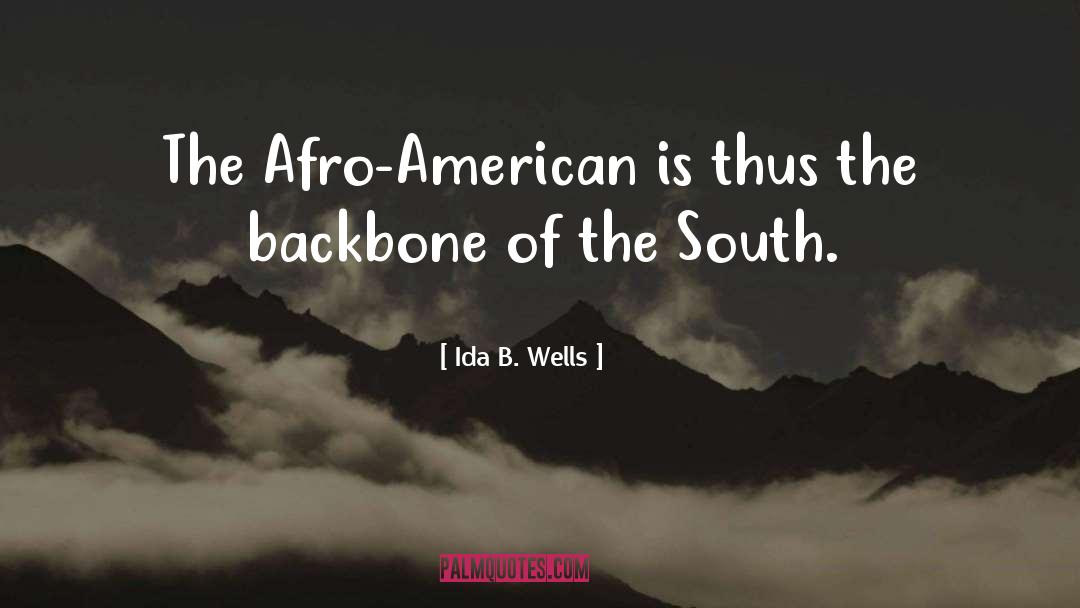 Ida B. Wells Quotes: The Afro-American is thus the