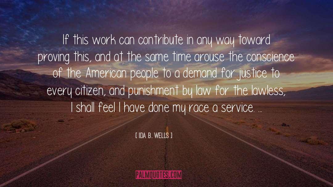 Ida B. Wells Quotes: If this work can contribute