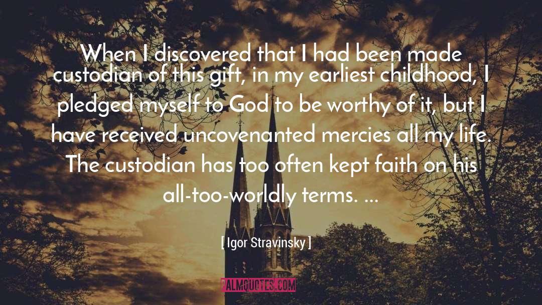 Igor Stravinsky Quotes: When I discovered that I