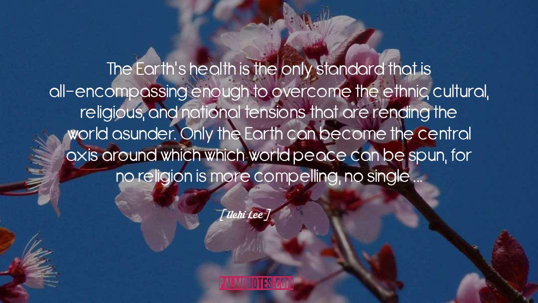 Ilchi Lee Quotes: The Earth's health is the