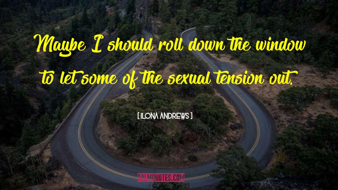 Ilona Andrews Quotes: Maybe I should roll down