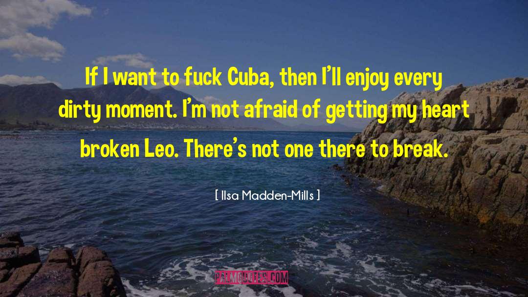 Ilsa Madden-Mills Quotes: If I want to fuck